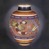 Tall Beaded Vase 2