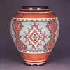 Tall Beaded Vase 5