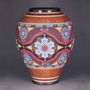 Tall Beaded Vase 7